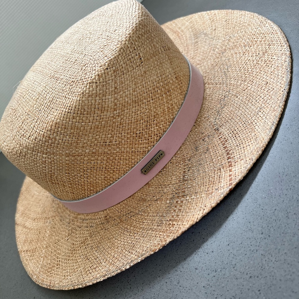 GIGI PIP Brea Boater Straw Hat